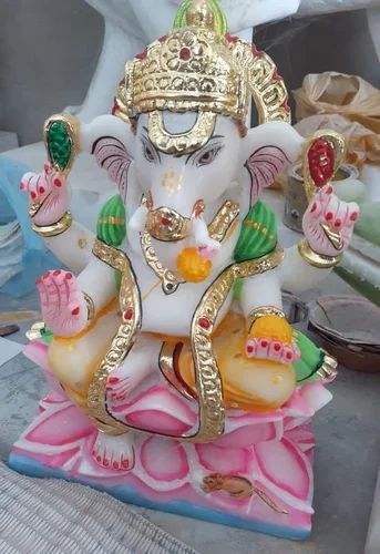Marble Ganesh Ji Statue