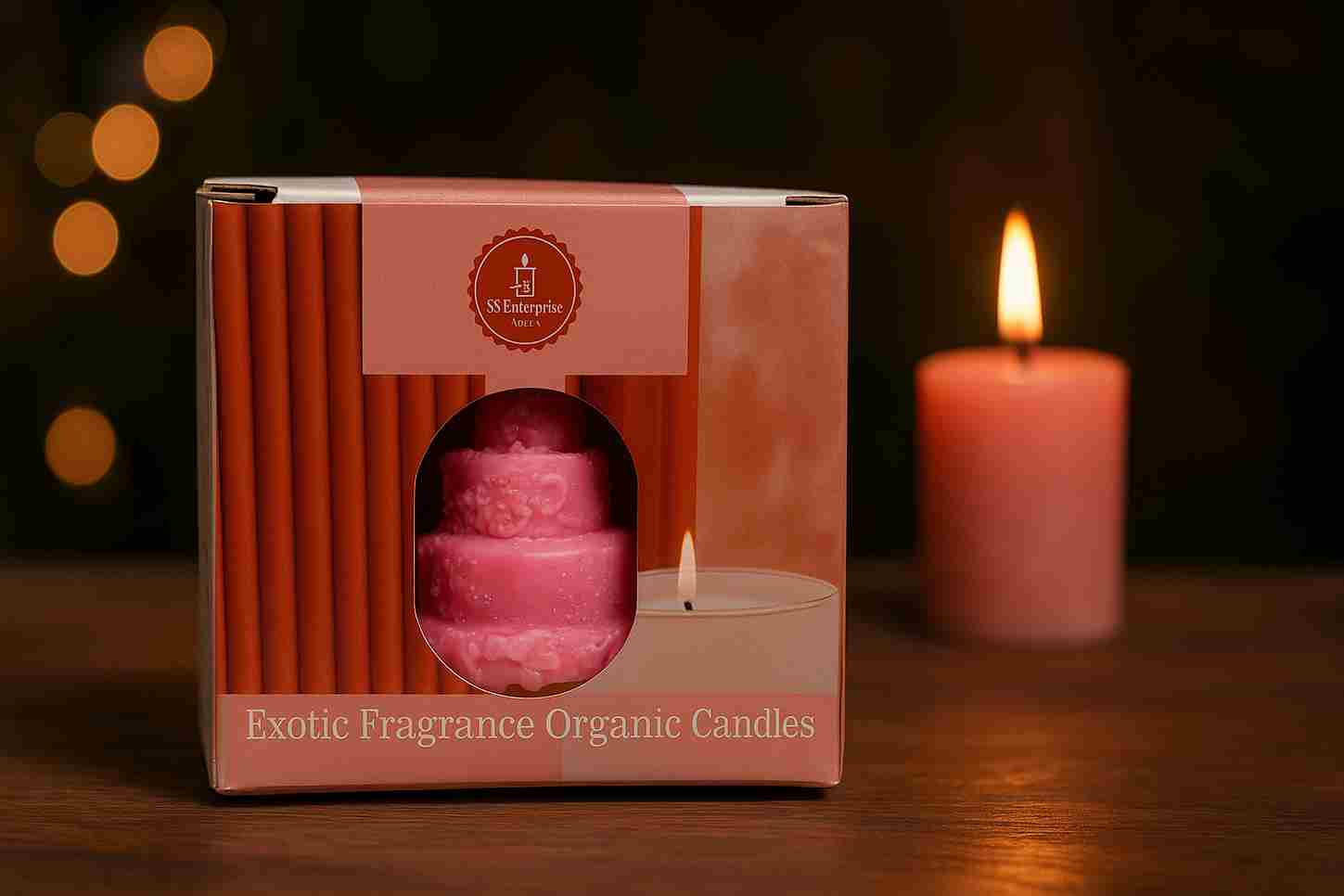 Fragrance Organic Candle