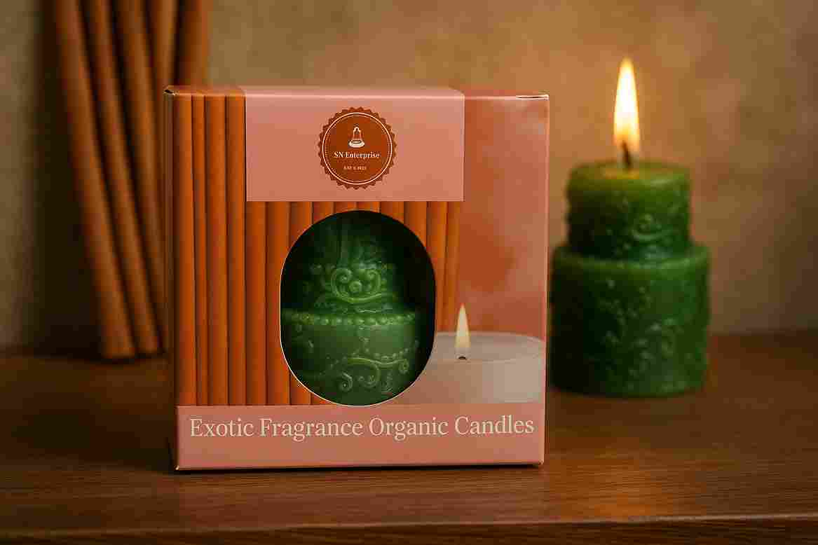 Fragrance Organic Candle