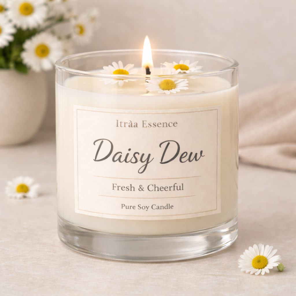 Daisy Candle