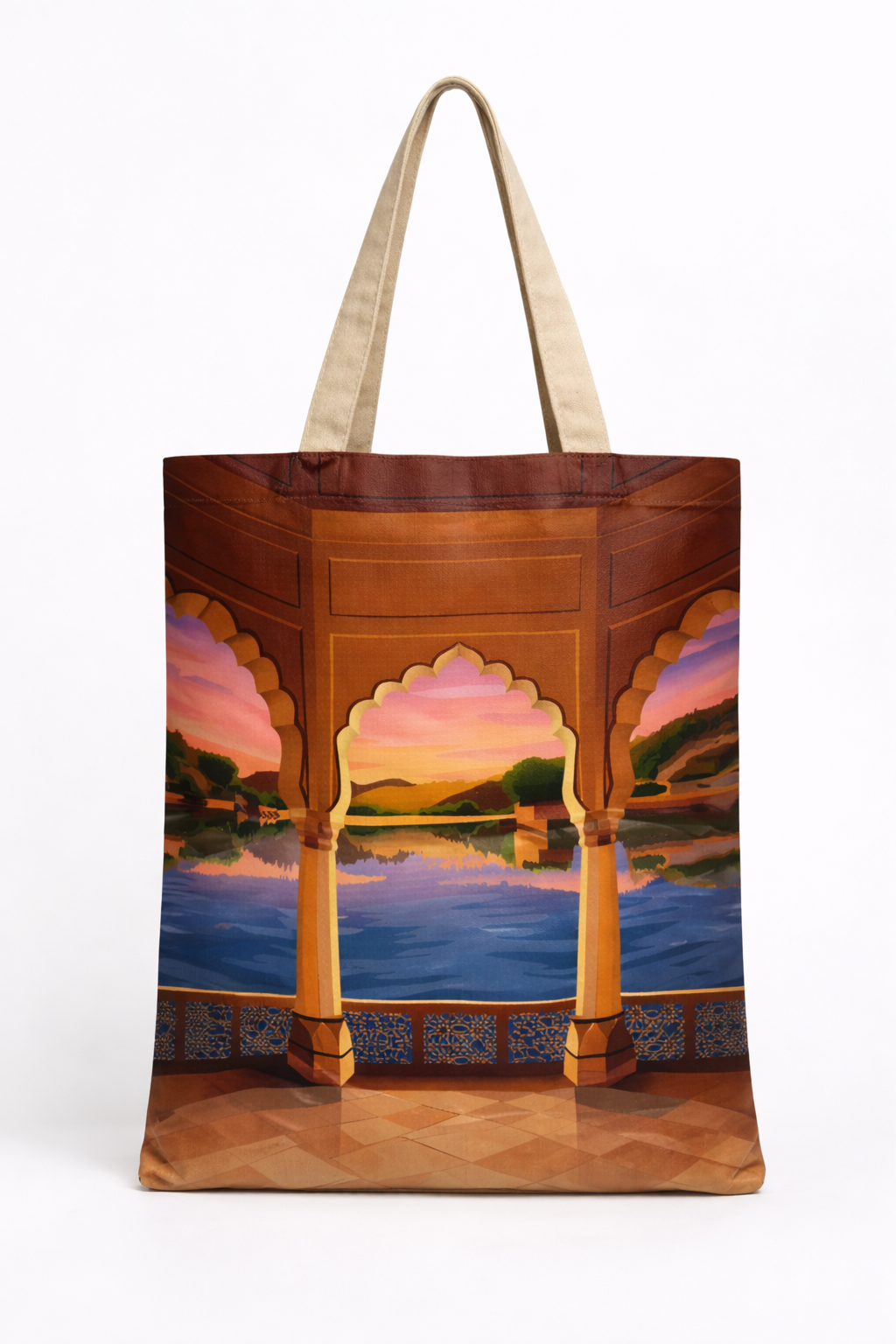 Canvas Vector base Tote Bag