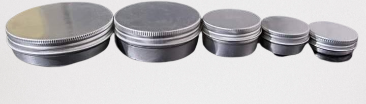 ALUMINIUM CREAM JAR