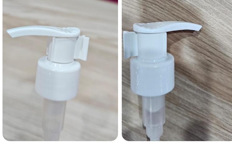 24/410 ON OFF LOTION DISPENSER PUMP WITH CLIP