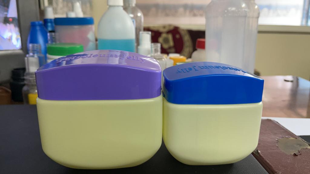 PETROLEUM JELLY JAR