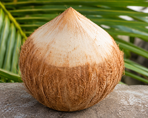 Semi Husked Coconut