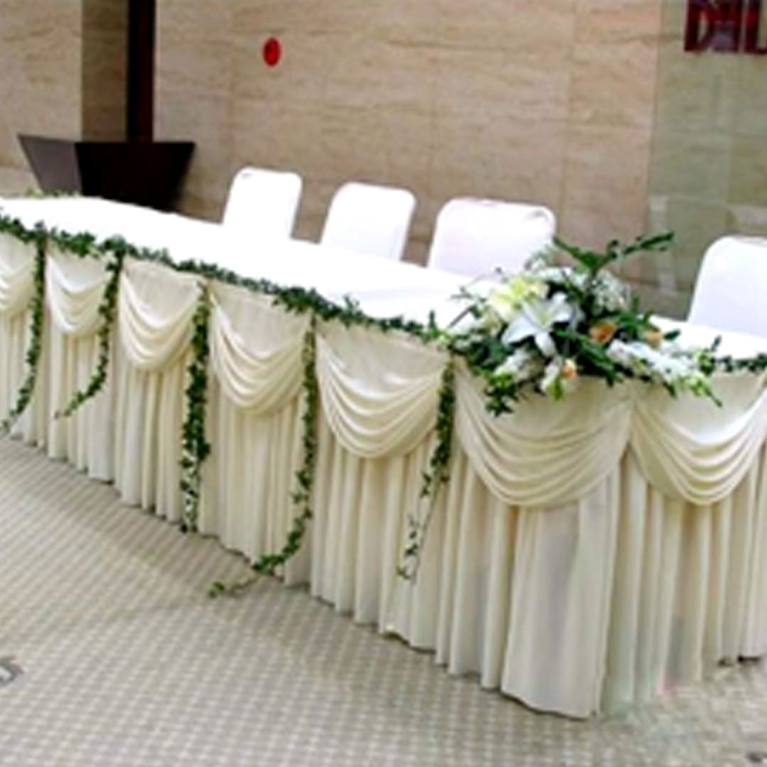 Table Frill & Skirting