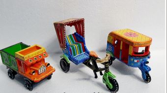 Auto, rikshaw, truck