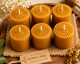 Bamboo Beeswax Candle