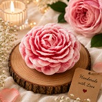 Rose Candle