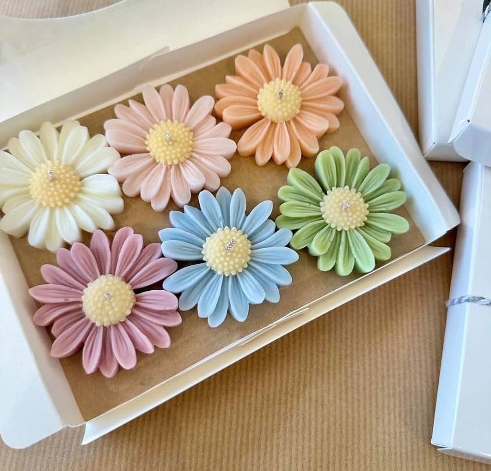Daisy candle 