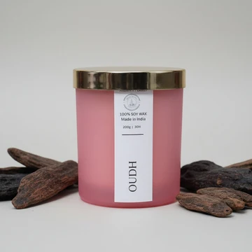 Oudh Scented Jar Candle