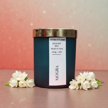 Mogra Scented Jar Candle