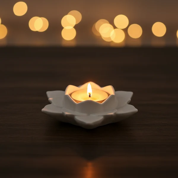 Concrete T-Light Candle Holder 