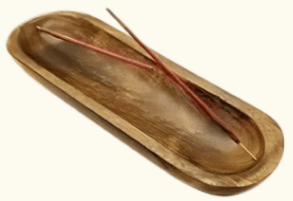 Boat Shaped Wooden Agarbatti Stand